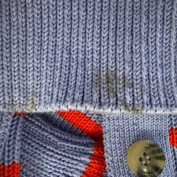 Tuckernuck Starboard Blue Bar Harbor Nautical Striped Long Sleeve Sweater XL - Picture 9 of 9